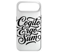 Carcasa para iPhone Air Cotización de Pensador filósofo Latino de Cogito Ergo Sum