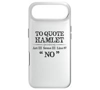 Carcasa para iPhone Air Cotización de Shakespeare Hamlet | Gerente de Escena de Teatro Actor Divertido