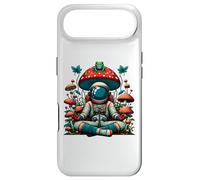 Carcasa para iPhone Air Cottagecore Astronaut Frog Hongo, Vintage Aesthetic Space