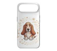 Carcasa para iPhone Air Cottagecore Wildflower Basset Hound Dog Lover Owner