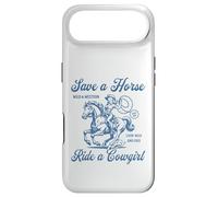 Carcasa para iPhone Air Country Concert Rodeo Cowgirls Cowboys. Save a Horse Ride a
