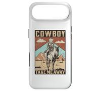 Carcasa para iPhone Air Cowboy Rodeo Texas Take Me Away Western Southwest Theme