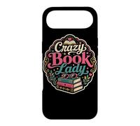 Carcasa para iPhone Air Crazy Book Lady Reader Bibliotecaria Novela Bookish Humor