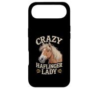 Carcasa para iPhone Air Crazy Haflinger Lady Horse Lover Western Equestrian