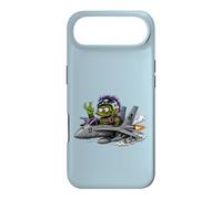 Carcasa para iPhone Air Crazy Monster Fighter Piloto Jet Cartoon Aviación Arte