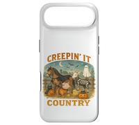 Carcasa para iPhone Air Creepin’ It Country Cute Farm Halloween Animals