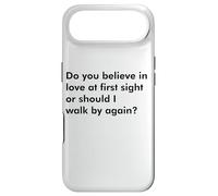 Carcasa para iPhone Air ¿Crees en el Amor a Primera Vista o debería Caminar por AG