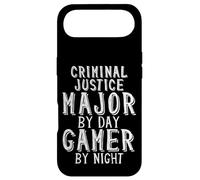 Carcasa para iPhone Air Criminal Justice Major by Day Gamer by Night Criminology