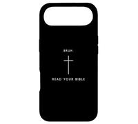 Carcasa para iPhone Air Cruz Bruh Lee tu Biblia - Divertido Minimalista Cristiano