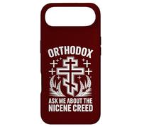 Carcasa para iPhone Air Cruz Cristiana Ortodoxa Pregúntame sobre El Credo Niceno
