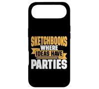 Carcasa para iPhone Air Cuadernos de bocetos Donde Las Ideas Tienen Fiestas dibujando