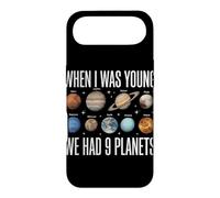 Carcasa para iPhone Air Cuando era Joven teníamos 9 Planetas Astronomía del Sistema Solar
