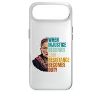 Carcasa para iPhone Air Cuando la injusticia se Convierte en Ley, la Resistencia se Convierte en Deber RBG Quote