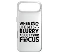 Carcasa para iPhone Air Cuando la Vida se vuelve borrosa, Ajusta tu Foto de Enfoque