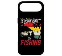 Carcasa para iPhone Air Cuando Nada va Bien, ve a Pescar Funny Angler Fisher