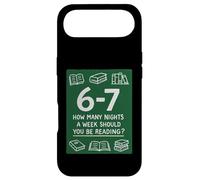 Carcasa para iPhone Air ¿Cuántas Noches a la Semana deberías Estar Leyendo 67 Meme Teacher