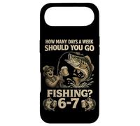 Carcasa para iPhone Air ¿Cuántos días a la Semana deberías IR a Pescar 6-7 Funny Meme 67