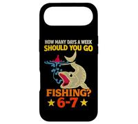 Carcasa para iPhone Air ¿Cuántos días a la Semana deberías IR a Pescar 6-7 Funny Meme 67