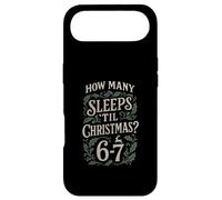 Carcasa para iPhone Air Cuántos Duermen hasta Navidad 67 Six Seven Pijamas a Juego