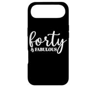 Carcasa para iPhone Air Cuarenta y Fabuloso, 40 años, para Mujeres Su 40 cumpleaños