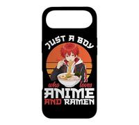Carcasa para iPhone Air Cuenco de Fideos japoneses Just A Boy Who Loves Anime y Ramen