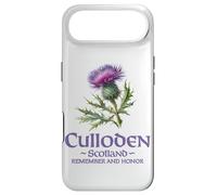 Carcasa para iPhone Air Culloden Scotland Recuerda y honra el Cardo Acuarela