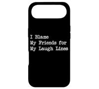 Carcasa para iPhone Air Culpo a mis Amigos por mis Citas de líneas de Risa