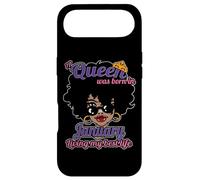 Carcasa para iPhone Air Cumpleaños de enero, para Mujeres, Afro Chica, Reina Negra