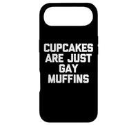 Carcasa para iPhone Air Cupcakes Are Just Gay Muffins - Divertido Dicho Comida Sarcástica