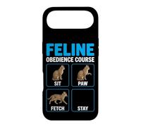 Carcasa para iPhone Air Curso de obediencia Felina Entrenamiento de Gatos Divertidos