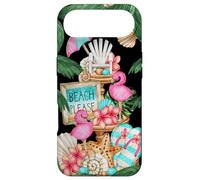 Carcasa para iPhone Air Cute Beach Motif with Flamingo Flip Flops For Summer Lover