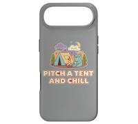 Carcasa para iPhone Air Cute Bear Camping Adventure Retro Pitch A Tent and Chill