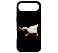 Carcasa para iPhone Air Cute but Dangerous Duck with Knife Funny Silly Duck Meme