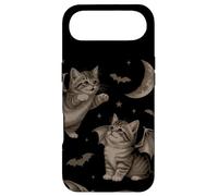 Carcasa para iPhone Air Cute Cat Bat Wing 90s Vintage Halloween Fairycore Graphic