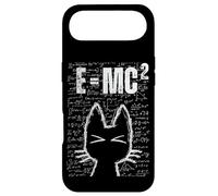 Carcasa para iPhone Air Cute Cat E=MC2 Funny Science Matemáticas Física Ecuaciones Estudiante