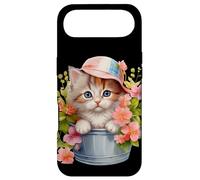 Carcasa para iPhone Air Cute Cat Flower Graphic For Women Girls Mother of Kittens