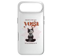 Carcasa para iPhone Air Cute Cat Yoga Spiritual Meditation Zen Balance Namaste OM
