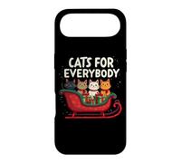 Carcasa para iPhone Air Cute Cats for Everybody Festive Christmas Sleigh Scene