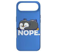 Carcasa para iPhone Air Cute Chibi Anime Kawai Kids Sleeping Nope Penguin Lover