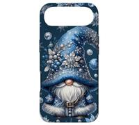 Carcasa para iPhone Air Cute Christmas GNOME In Winter Dress For Xmas Blue Snowflake