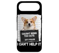 Carcasa para iPhone Air Cute Corgi Mugshot Atrapado Siendo Demasiado Lindo no Puedo ayudarlo