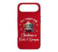 Carcasa para iPhone Air Cute Dragon Book For All I Want Christmas is Books & Dragons