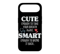 Carcasa para iPhone Air Cute Enough To Take Breath Away Enfermera Doctora Médico
