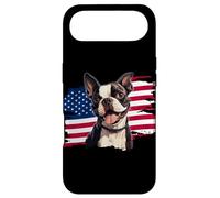 Carcasa para iPhone Air Cute Funny USA American Flag 4th July Patriotic Bostie Lover