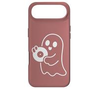 Carcasa para iPhone Air Cute Ghost Holding Vinyl Record Music Graphic - Rosa