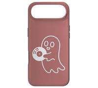 Carcasa para iPhone Air Cute Ghost Holding Vinyl Record Music Graphic - Rosa