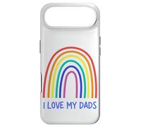 Carcasa para iPhone Air Cute I Love My Daddies Rainbow Family Two Fathers 2 Daddies
