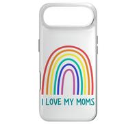 Carcasa para iPhone Air Cute I Love My Moms Rainbow Family Two Mothers 2 Mommies