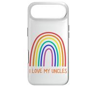 Carcasa para iPhone Air Cute I Love My Uncles Rainbow Family Gay Uncle