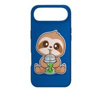 Carcasa para iPhone Air Cute Kawaii Womens Kids Girls Boba Bubble Tea Sloth Lover